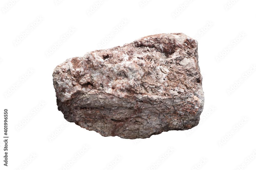 raw quartz stone isolated on white background. raw quartz stone isolated on white background.