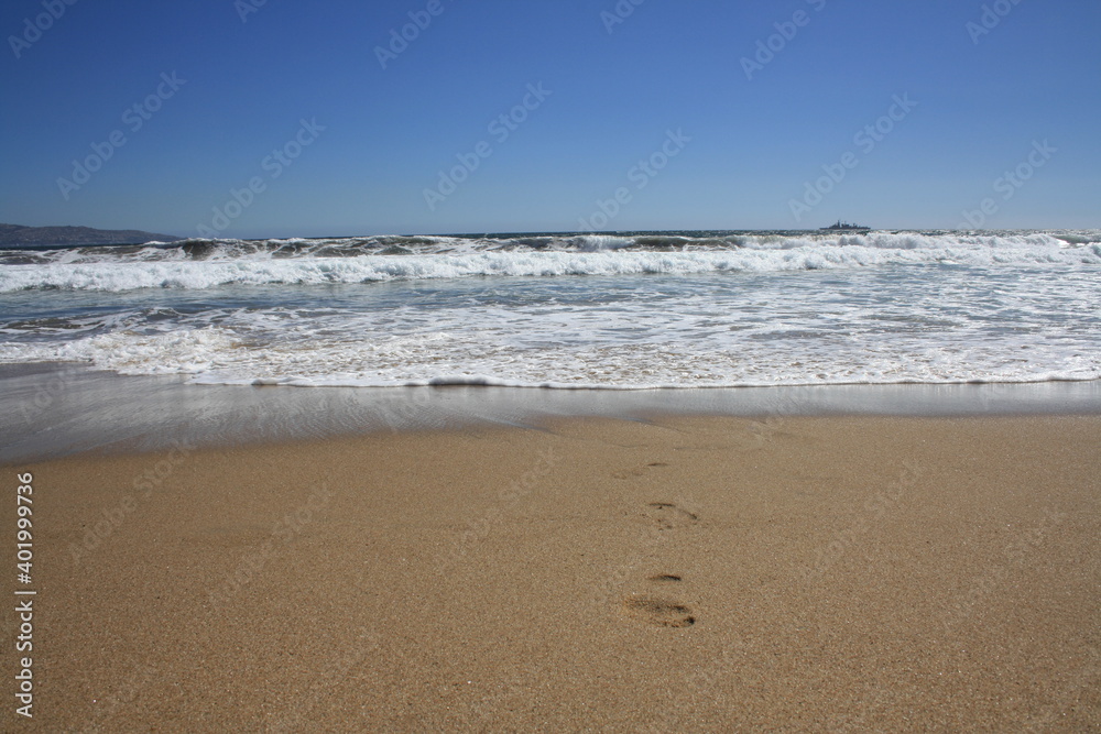 beach and sea