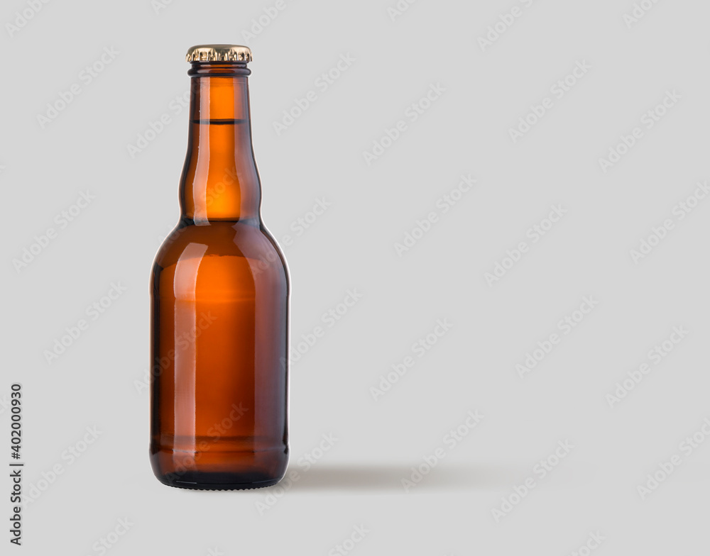 brown beer bottle isolated brown beer bottle isolated