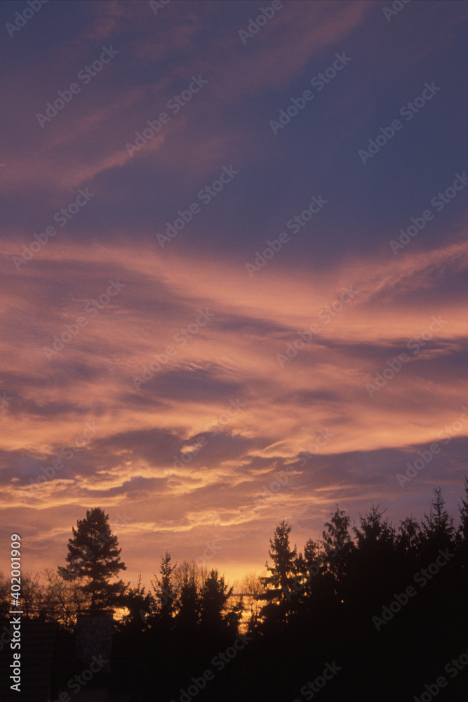 Fototapeta premium Abendhimmel