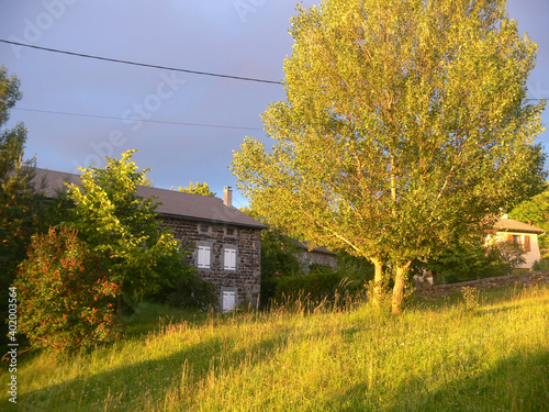 saint julien chapteuil,haute loire,france photo