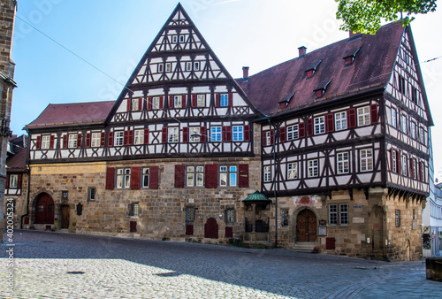 Kesslerhaus am Speyrer Zehnthof, Esslingen am Neckar, Baden-Württemberg