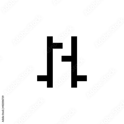 Wallpaper Mural market analysis icon set, candlestick icon, chart icon vector sign symbol Torontodigital.ca