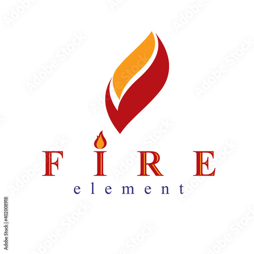 The power of burning flame,...