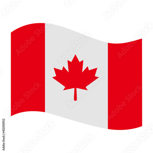 Canada icon set flags vector symbol of country