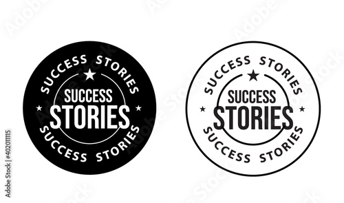 SUCCESS STORIES STAMP VECTOR, SHARE YOUR SHORY ABSTRACT
