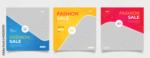 fashion sale concept banner template design. Discount abstract promotion layout poster. Super sale vector illustration. 