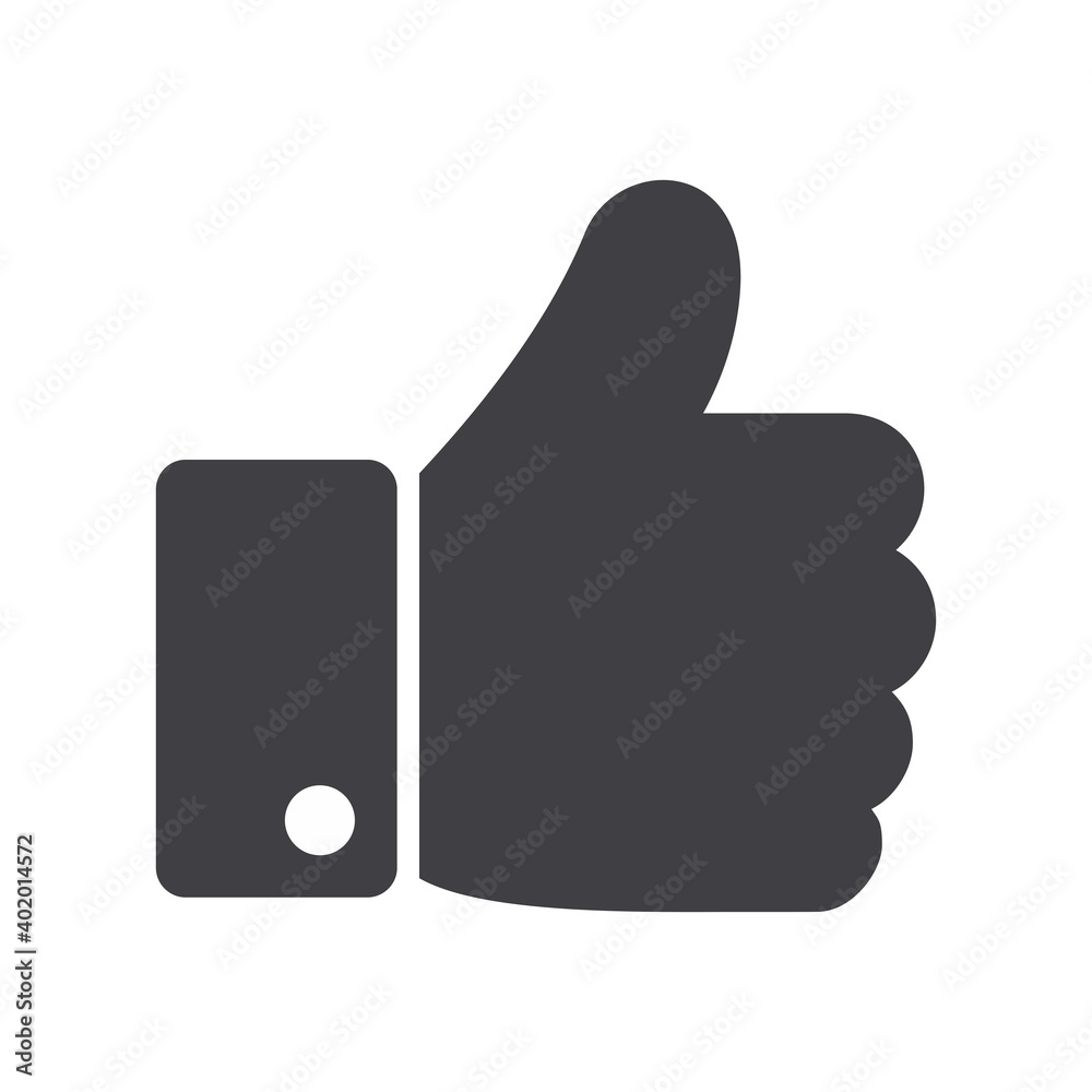 Like icon, hand like, thumb up love symbol. Like symbol, seal of approval. Like icon, hand like, thumb up love symbol. Like symbol, seal of approval.