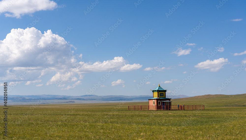 Fototapeta premium Songino Mongolia Buddhist Temple