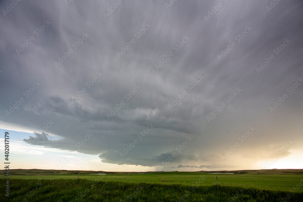 Prairie Storm Clouds Canada