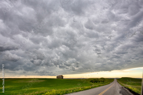 Prairie Storm Clouds Canada