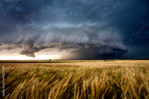 Prairie Storm Clouds Canada
