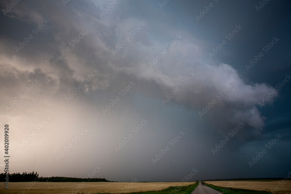 Prairie Storm Clouds Canada