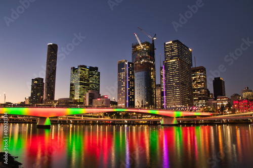 Brisbane Skyline at dawn
