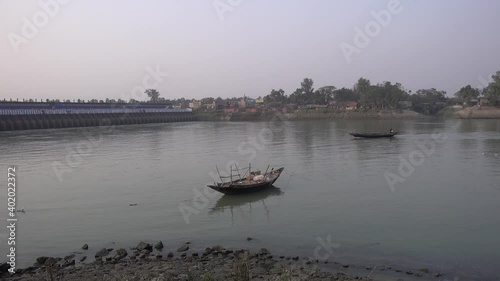 river landscape of west bengal photo