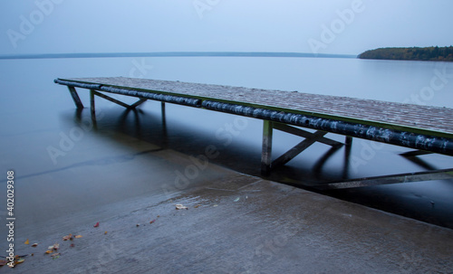Sunrise Northern Lake Dock © pictureguy32