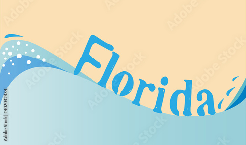 Florida Surfing Wave