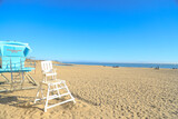 beach chairs on the beach