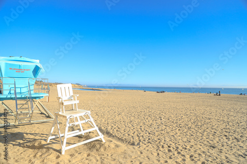 beach chairs on the beach