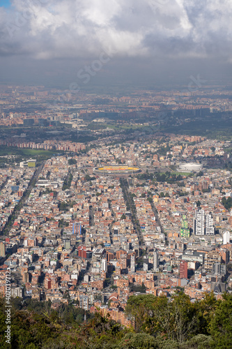 Mirador sobre Bogota desde el Alto de la Cruz  © Matthieu