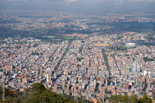 Mirador sobre Bogota desde el Alto de la Cruz  © Matthieu