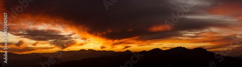 fire night full pano