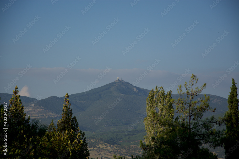 Fototapeta premium clouds over the mountains