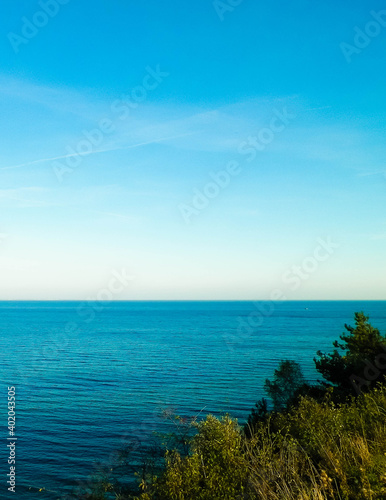 View from cliff on Baltic Sea. © Jan
