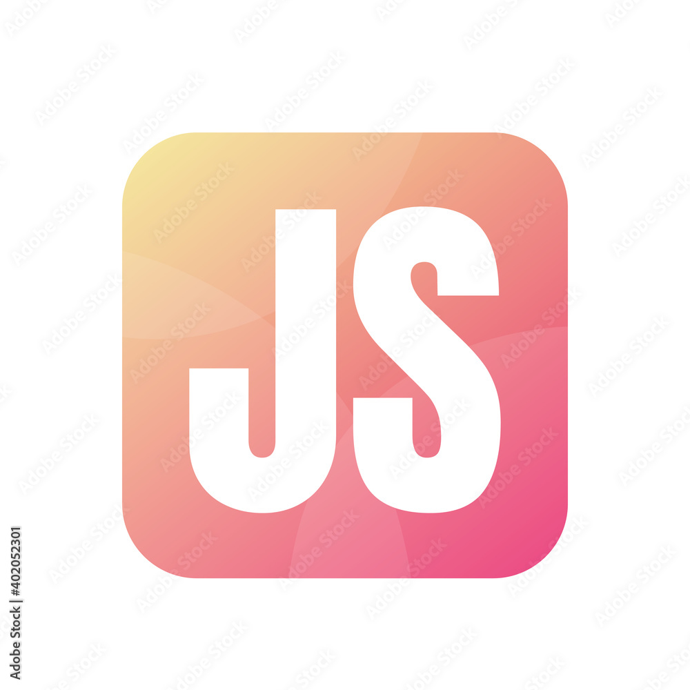 JS Letter Logo Design With Simple style JS Letter Logo Design With Simple style