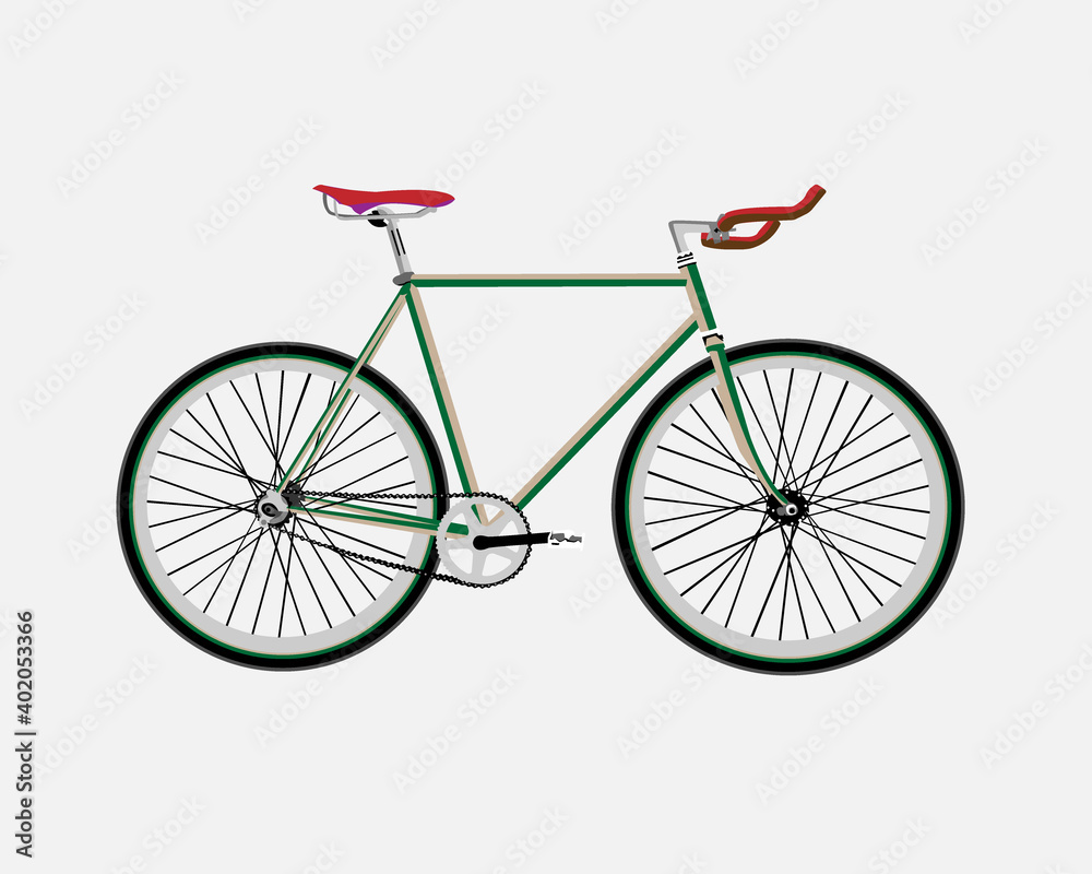 Bicycle Vector Illustration Bicycle Vector Illustration