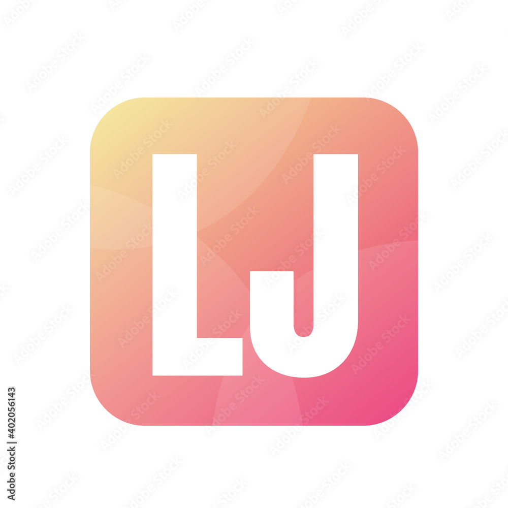 LJ Letter Logo Design With Simple style LJ Letter Logo Design With Simple style