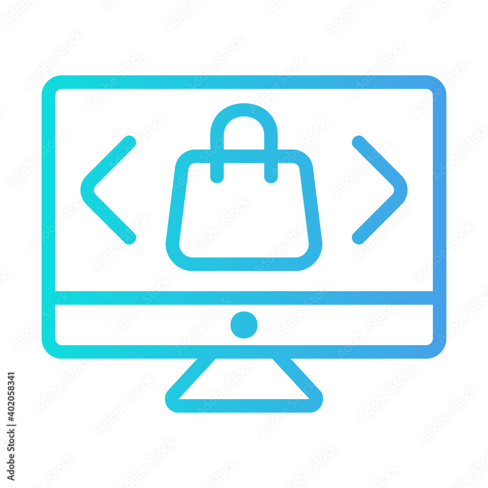 Select Product icon vector illustration in gradient style for any projects Select Product icon vector illustration in gradient style for any projects