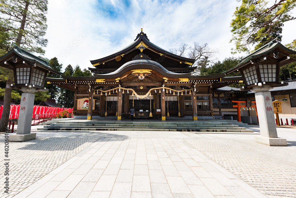日本三大稲荷　竹駒神社拝殿