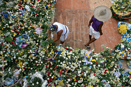 Festa de Iemanja em Salvador. Bahia. Brasil