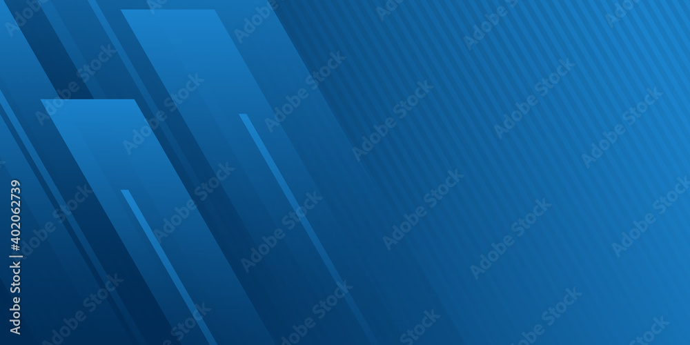 Obraz premium Modern blue abstract background, the look of tech business background. Abstract background dark blue with modern corporate concept. 
