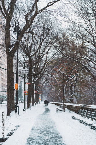 winter in the city