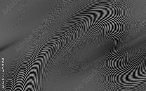 Vinyl effect. Dark gray empty abstract background.