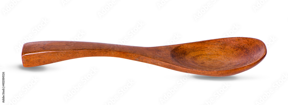 wooden spoon an isolated on white background wooden spoon an isolated on white background