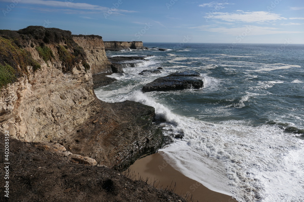 California coastline & cliffs