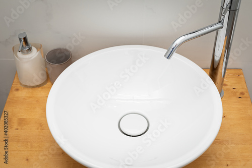 Modern bathroom sink