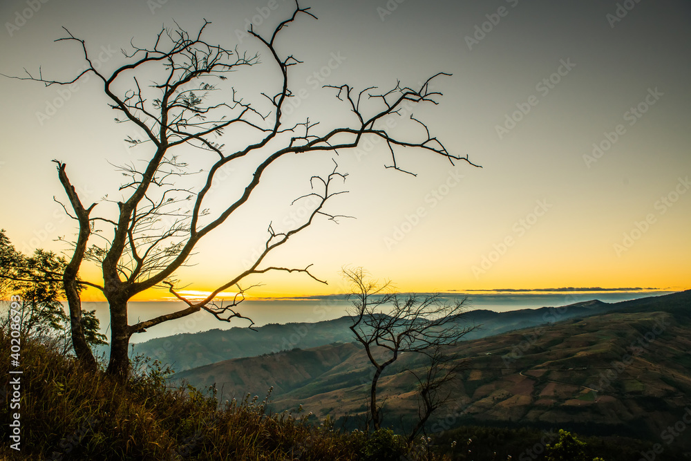 Viewpoint of the sunrise on Phu Lom Lo Phetchabun Province, Thailand Viewpoint of the sunrise on Phu Lom Lo Phetchabun Province, Thailand