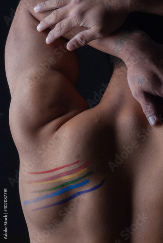 LGBT triceps and biceps