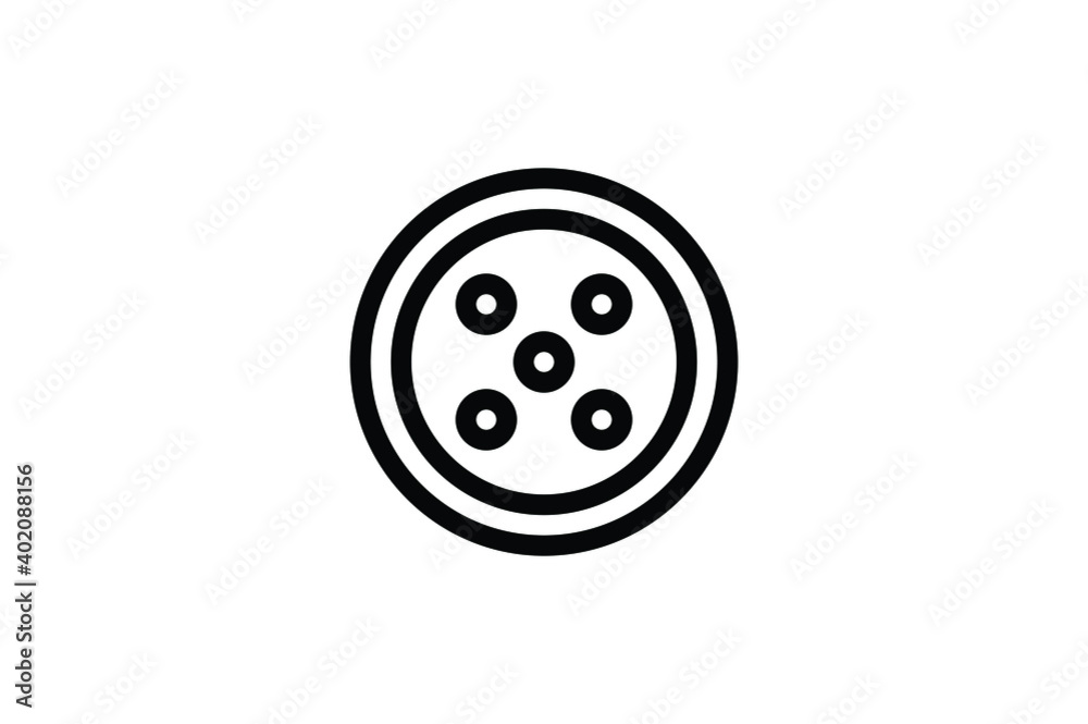 Plumber Outline Icon - Button Plumber Outline Icon - Button
