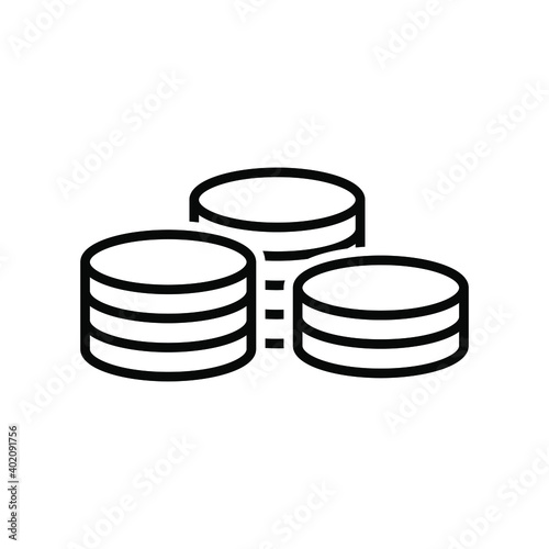 Coin stack icon