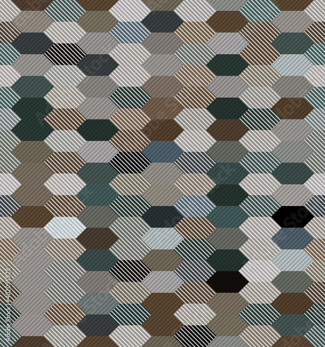 The Seamless Stained Glass Style Patterns