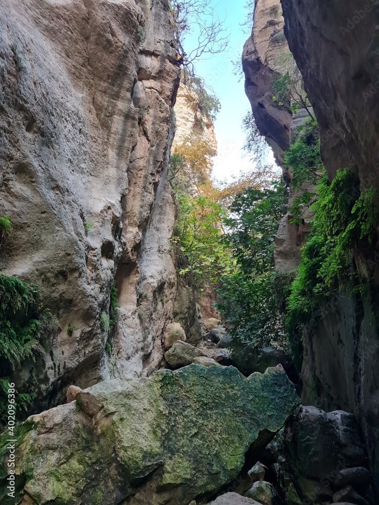 Avakas Gorge Canyon in Cyprus