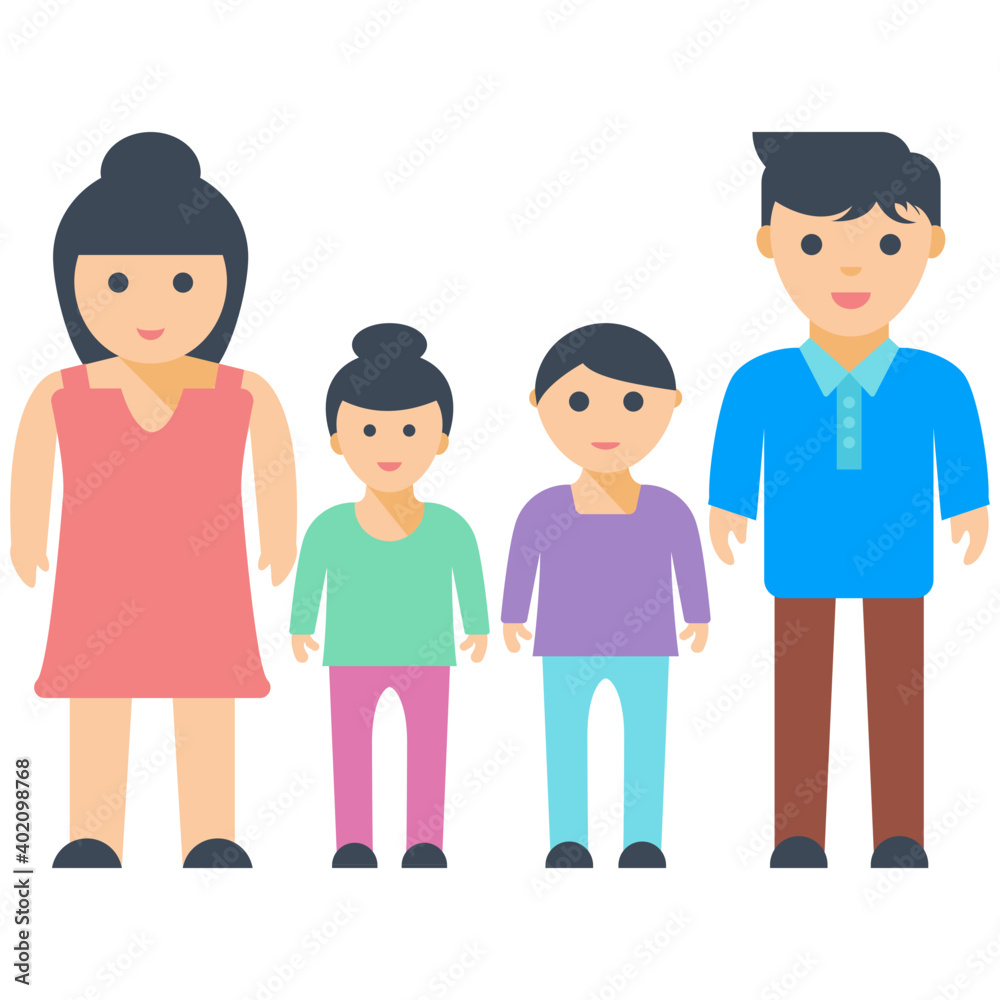Family Flat Icon