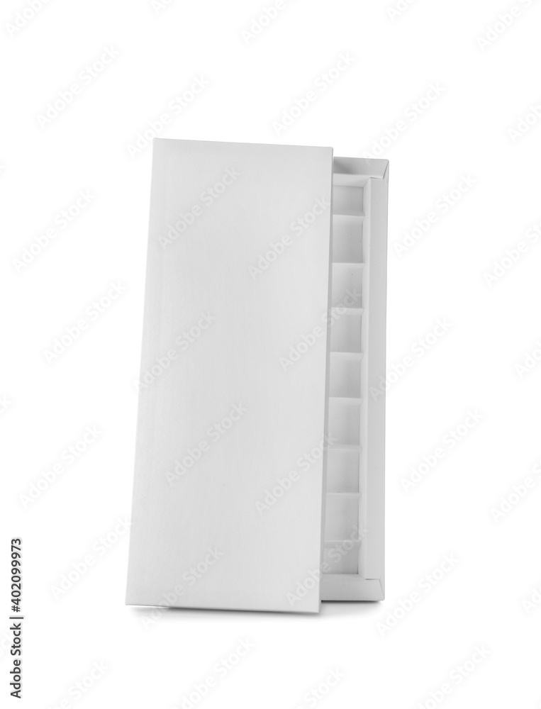 Blank cardboard box on white background Blank cardboard box on white background