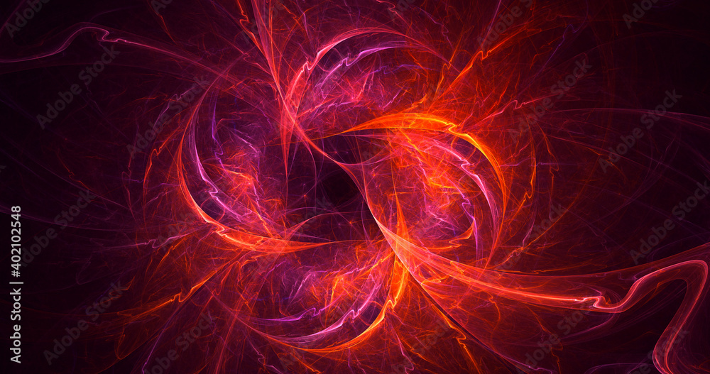 3D rendering abstract colorful fractal light background 3D rendering abstract colorful fractal light background