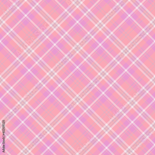 Seamless pattern in intresting pink colors for plaid, fabric, textile, clothes, tablecloth and other things. Vector image. 2